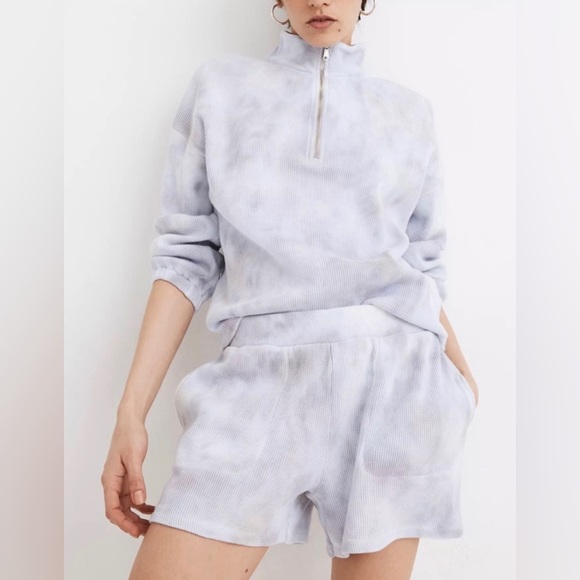 Madewell Pants - Madewell Tie Dye Pull Waffle Pull-On Shorts